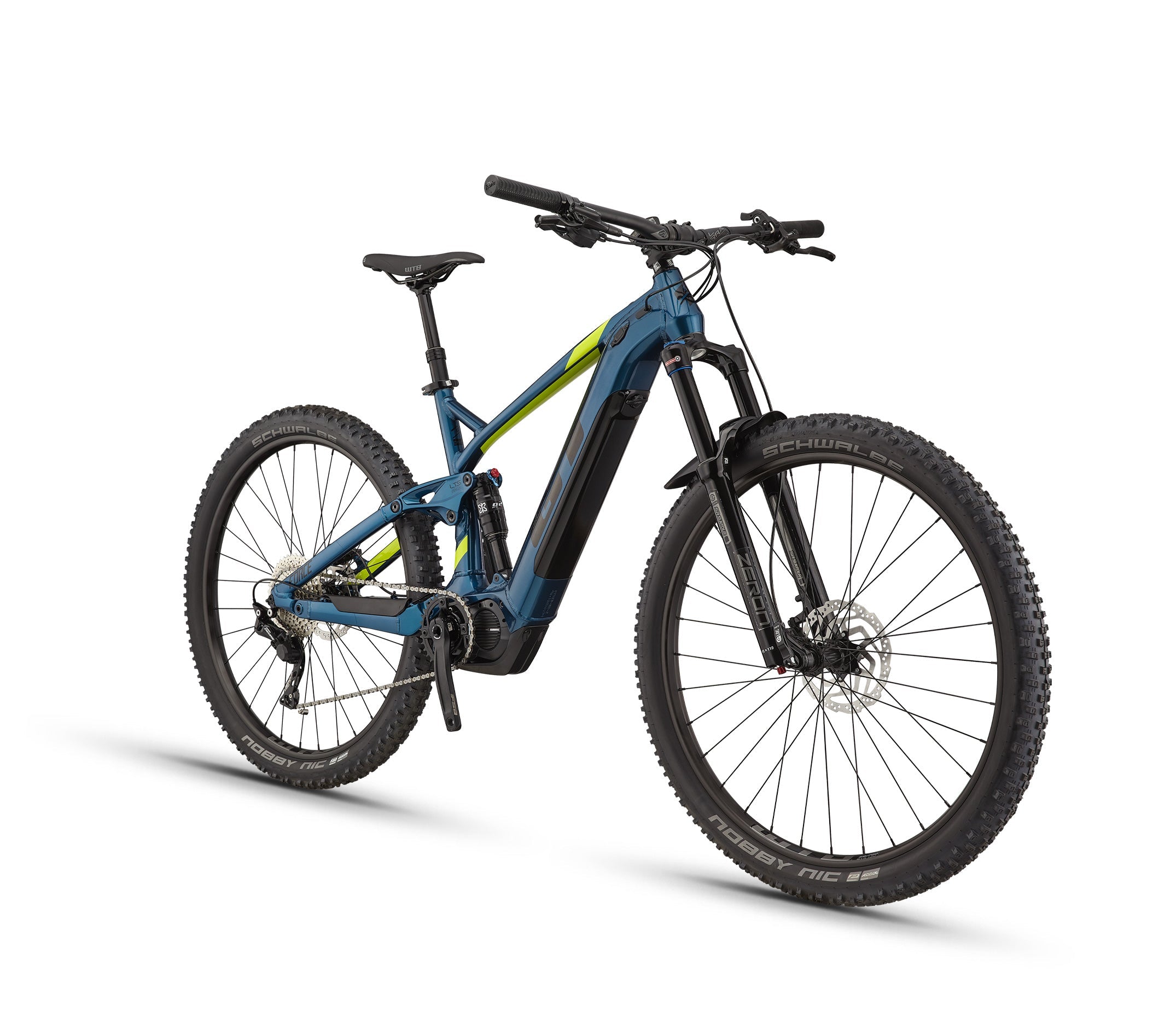 Blue gt mountain bike best sale